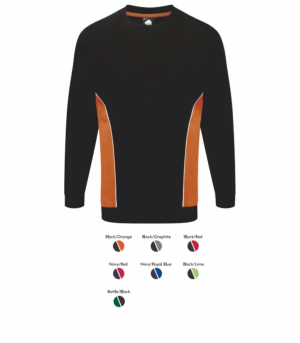 Orn 1290 Silverswift 2 Tone Sweatshirt